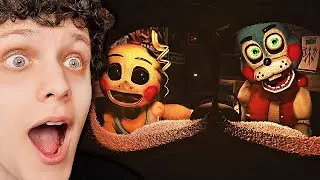 FUI ASSOMBRADO PELOS ANIMATRONICS | FNAF Rewritten: 87