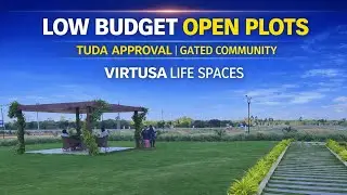Low Budget Open Plots 🚨 | TUDA Approval | Gated Community | Virtusa Life Spaces | Nellore