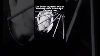 Alat untuk melatih kaki bayi di tahun 1940 an 🔥🤯 #youtube #youtubeshorts #shorts #informasi #viral