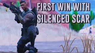 First Win with the NEW Silenced Scar / Silenced Assault Rifle