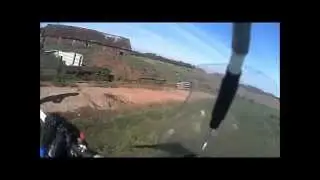 Scale Radio controlled microlight  *head cam*