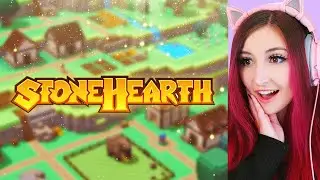 starting a new town! in stonehearth (Streamed 5/24/21)