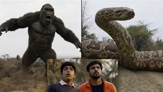 🐍 KING KONG vs GIANT ANACONDA | Epic Jungle Battle | Cinematic Monster Short Film