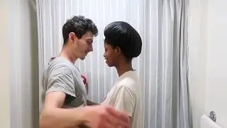 Watching An Interracial Couple's Morning Routine