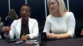 BLINDSPOT's Marianne Jean-Baptiste & Ashley Johnson NYCC 2015