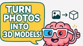 Turn photos in to 3d models tutorial!￼