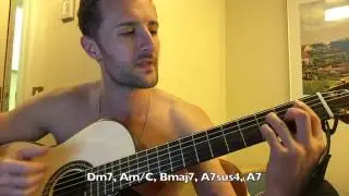 Sara Smile - Hall and Oates - GUITAR CHORDS TUTORIAL