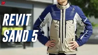 Review of the REVIT SAND 5 H2O motorcycle jacket: The best 4-season jacket?
