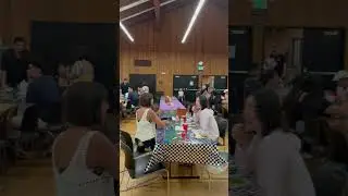 DJ JenX spinning at a kid's birthday party.