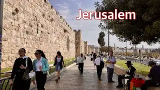 Jerusalem, November 4. Walking from Tzahal Square to the Jewish Quarter