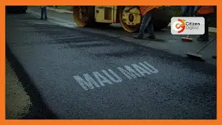 Mau Mau road project linking Nyeri to Kirinyaga stalls