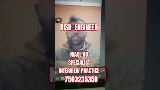 NIACL AO RISK ENGINEERING INTERVIEW PRACTICE | NIACL AO SPECIALIST INTERVIEW | #niaclaointerview