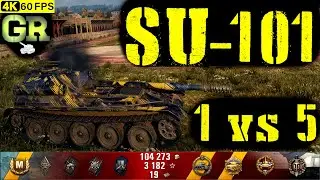 World of Tanks SU-101 Replay - 10 Kills 7.7K DMG(Patch 1.4.1)