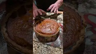 Homemade Pumpkin Pie! #christmas #couple #love #pumpkin #2024