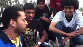 Divine freestyle with Gangis Khan AKA Camoflauge, India (Deepwaters Mumbai)