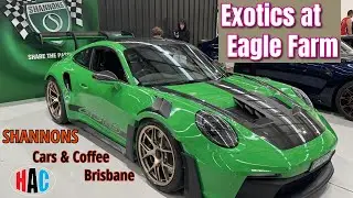 Shannons Cars & Coffee | Luxury Car meet at Eagle Farm Brisbane