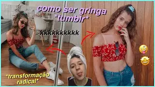 VIRANDO GRINGA EM 24 HORAS! *transformação*