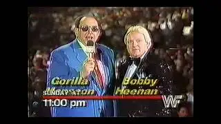 WWF Wrestling Challenge TV Spot KARD 14