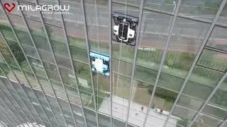 Revolutionizing High-Rise Maintenance | Milagrow K3HA1 Smart Curtain Wall Cleaning Robot 🚀