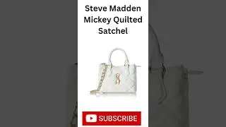 Steve Madden Mickey Quilted Satchel. #productreview #viral #shorts