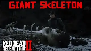 Big Foot Or Giant Nephilim Skeleton | Red Dead Redemption 2