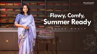 Matka Linens Digital Prints @ Rs. 1490/- | Summer Special | Prashanti | 16 Apr 25