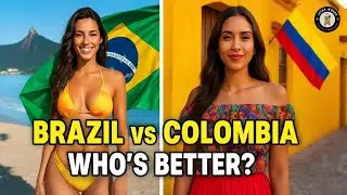 Brazilian Women vs Colombian Women 🇧🇷🇨🇴 | Who&rsquo;s Really Better? 😳 Ft. @passportgraffti  (Part 5)