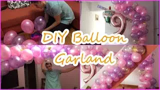 How I make Balloon Garland DIY - How to party decorations for any occasions | electric air pump