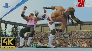 WWE 2K25 - Shawn Michaels vs Bret Hart |No Holds Barred Match| PS5 Gameplay
