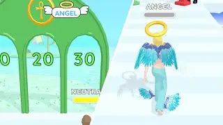 Angel Run😶&zwj;🌫️🐰✨ Gameplay Destiny Run Lv 35-36 Android, IOS Offline Game | MAME