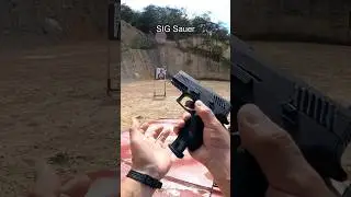 Disp*r* con Traum&aacute;tica, SIG Sauer 🔫 #dispara #sigsauer #poligono