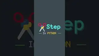 Step | string slicing in python #programming #coding #python
