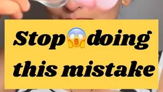 Stop doing this mistakes ❌#MakeupGoals #SkinCareQueen #MakeupGuru #BeautyInfluencerBangalore #makeup