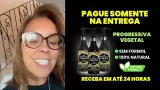 Progressiva vegetal - Sem Formol - Pague Somente Na Entrega - Receba em 24 horas