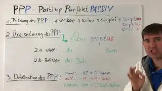PPP - Latein - Partizip Passiv - kurz und knapp