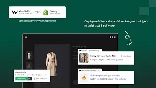 Add social proof sales popup on your shopify store | WiserNotify social proof