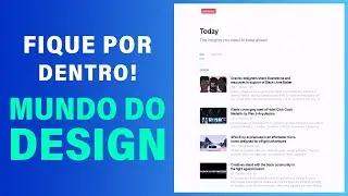 N&atilde;o perca nenhuma novidade de Design! | Dicas de Blogs