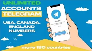 How to create Telegram with Free US, UK, Canada numbers | Fake Telegram account