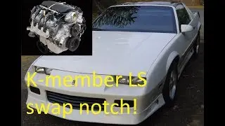 Crossmember Notch for LS Swaps 1982-1992