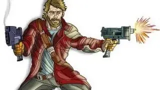 How to draw Star-Lord, Peter Quill from Guardians of the Galaxy