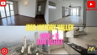 For Sale: Exquisite 4BHK+SQ, 3130 Sqft in Ireo Victory Valley Sector-67 Gurgaon | 📞 +91-9310028616