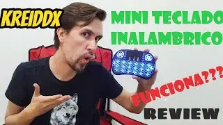 Mini teclado inal&aacute;mbrico con touchpad para Smart TV, PS4, XBOX, Switch, PC android - Unboxing Rese&ntilde;a