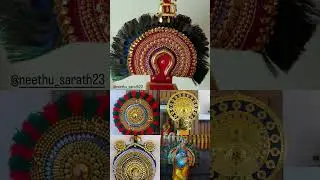 Traditional#Thidambu#Kathakali Face#Art#Alavattam#Home decor#Happiness#