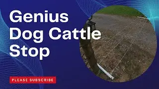 Genius Dog Cattle stop. Keep your animals on your property.