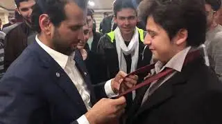 Rana Basharat Ali Khan give gift to Syrian refugees student