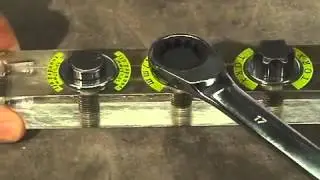 EZ Red Flexible Nonreversible Ratcheting Wrench Set