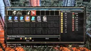 Dark Souls II - Iron Keep: Magerold of Lanafir Shop: Human Effigy & Great Soul Arrow Purchased PS3
