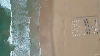 Waves of Serenity: A Drone's Perspective