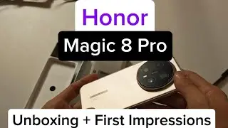 📦 Honor Magic 8 Pro – Unboxing & First Impressions