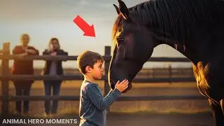 Traumatized $200K Horse Refused To Move... Until He Met A Child Who Couldn't Speak | Animal Stories